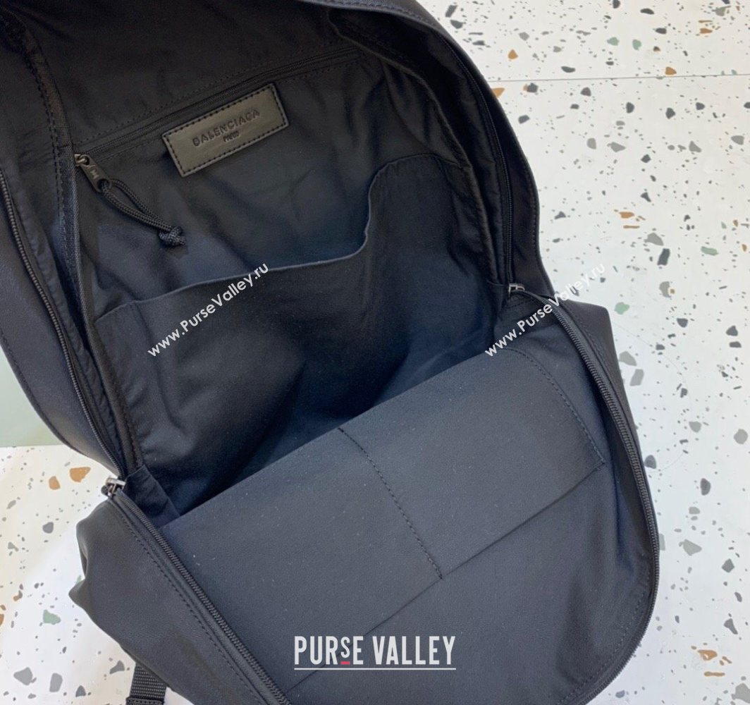 Balenciaga PARIS Fabric Backpack Bag Black/White 2025 (JM-251120148)