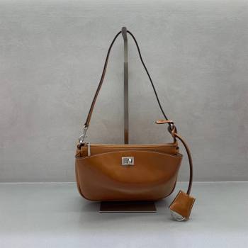 Balenciaga Rodeo Mini Bag in Waxed Leather Brown 2025 0926 (JM-250926133)