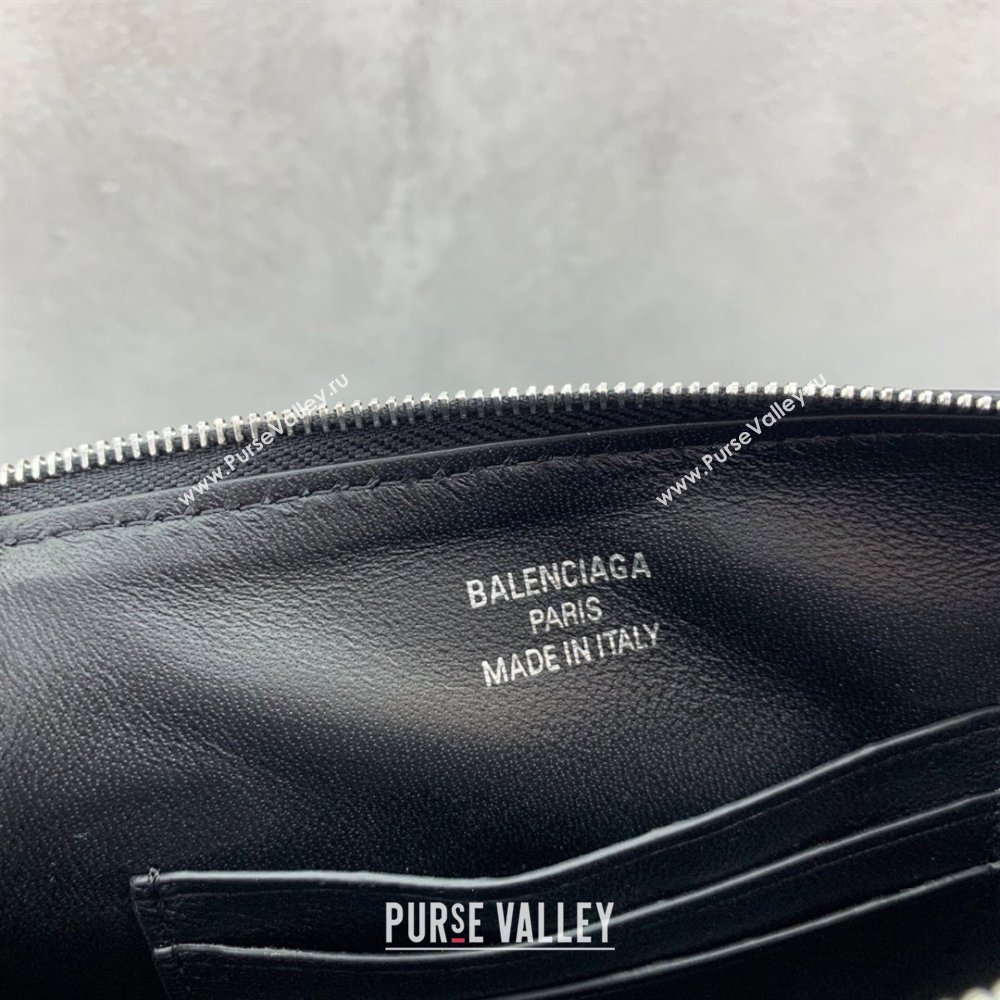 Balenciaga Rodeo Mini Bag in Leather Black/Silver 2025 0926 (JM-250926134)