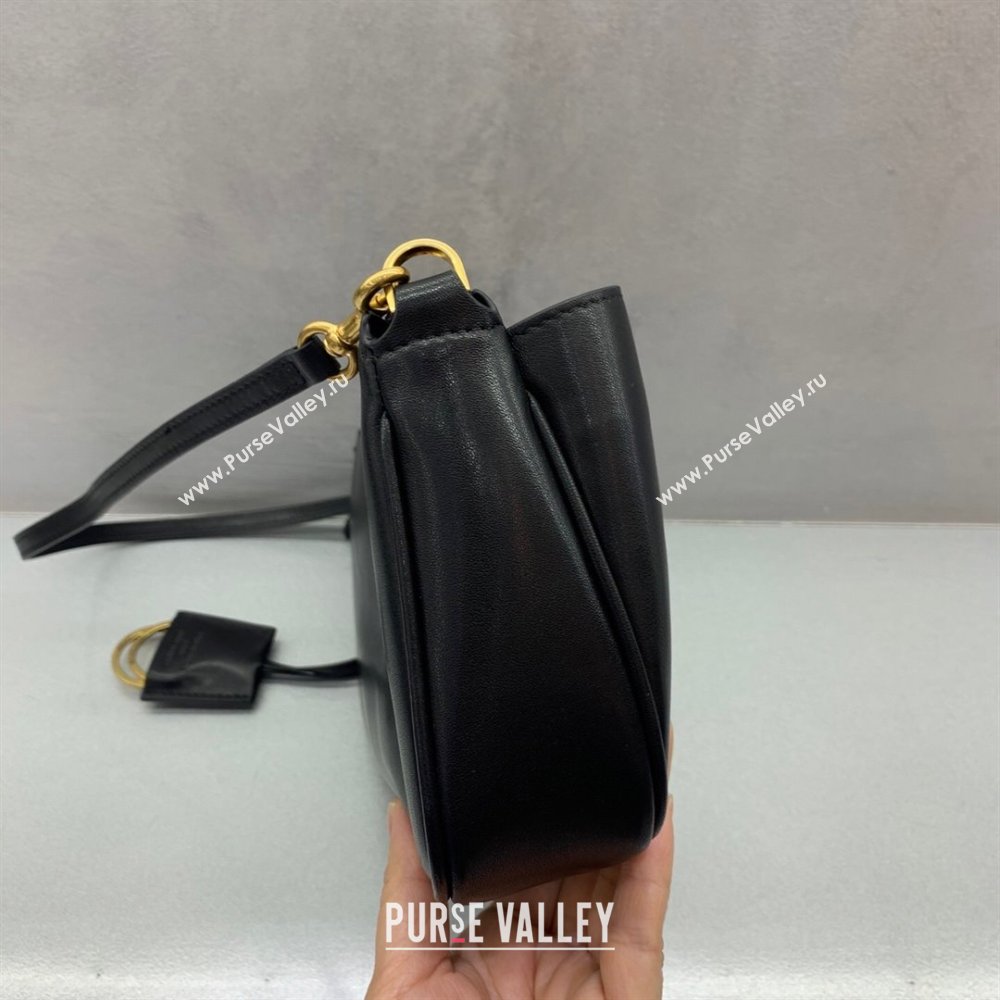 Balenciaga Rodeo Mini Bag in Leather Black/Gold 2025 0926 (JM-250926135)