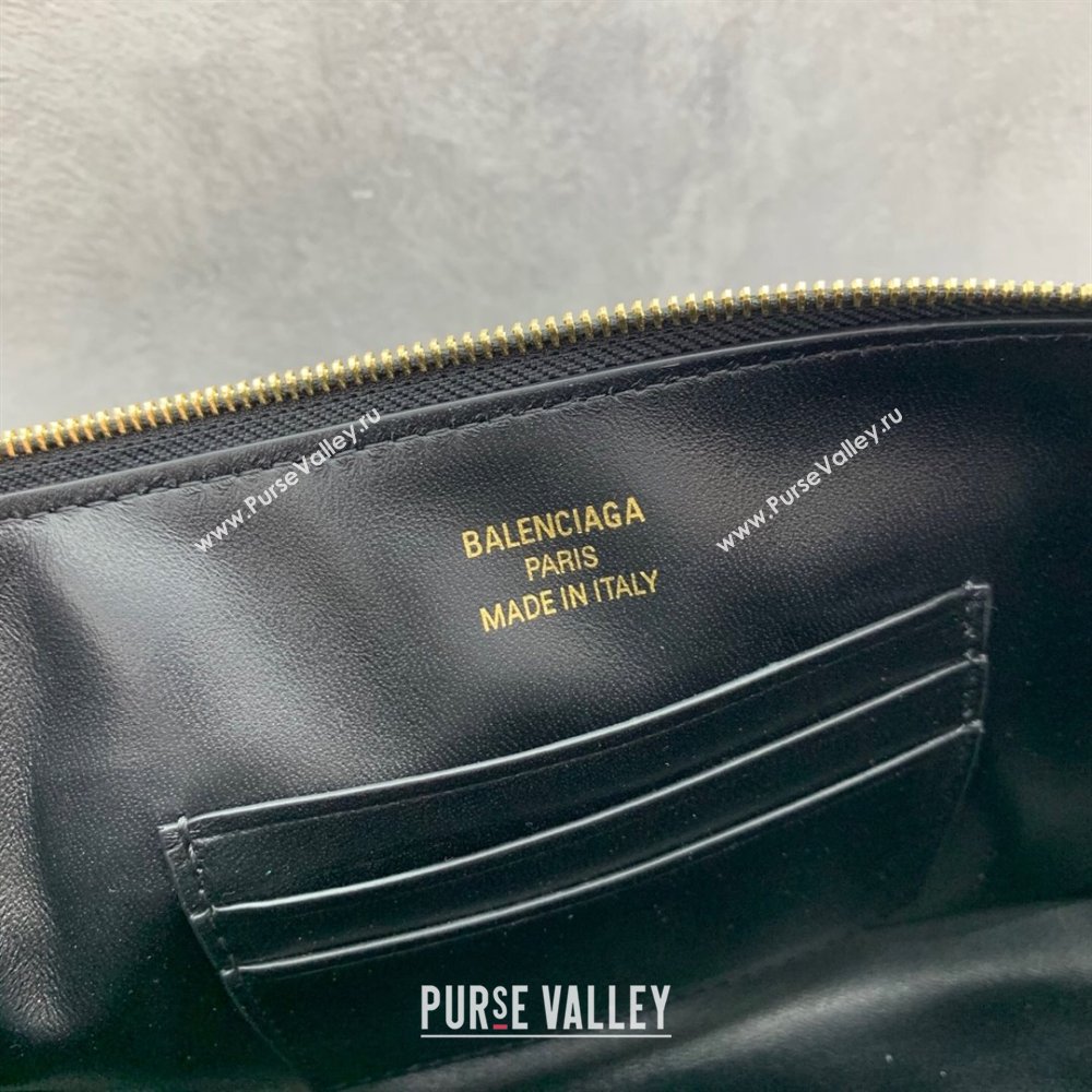 Balenciaga Rodeo Mini Bag in Leather Black/Gold 2025 0926 (JM-250926135)