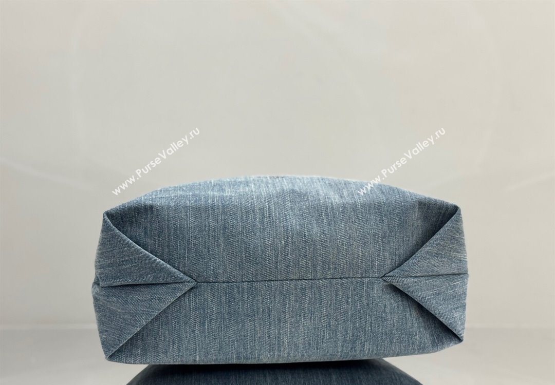 Balenciaga Large Crush Tote Bag in Denim 742941 Blue 2025 0305 (JM-251120141)