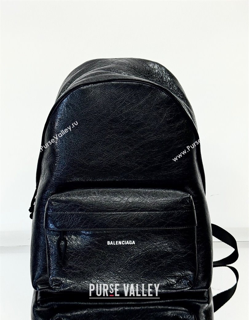 Balenciaga Explorer Backpack Bag in Black Arena Lambskin 2025105A (JM-251120143)
