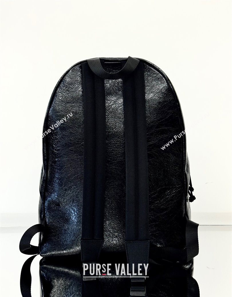 Balenciaga Explorer Backpack Bag in Black Arena Lambskin 2025105A (JM-251120143)