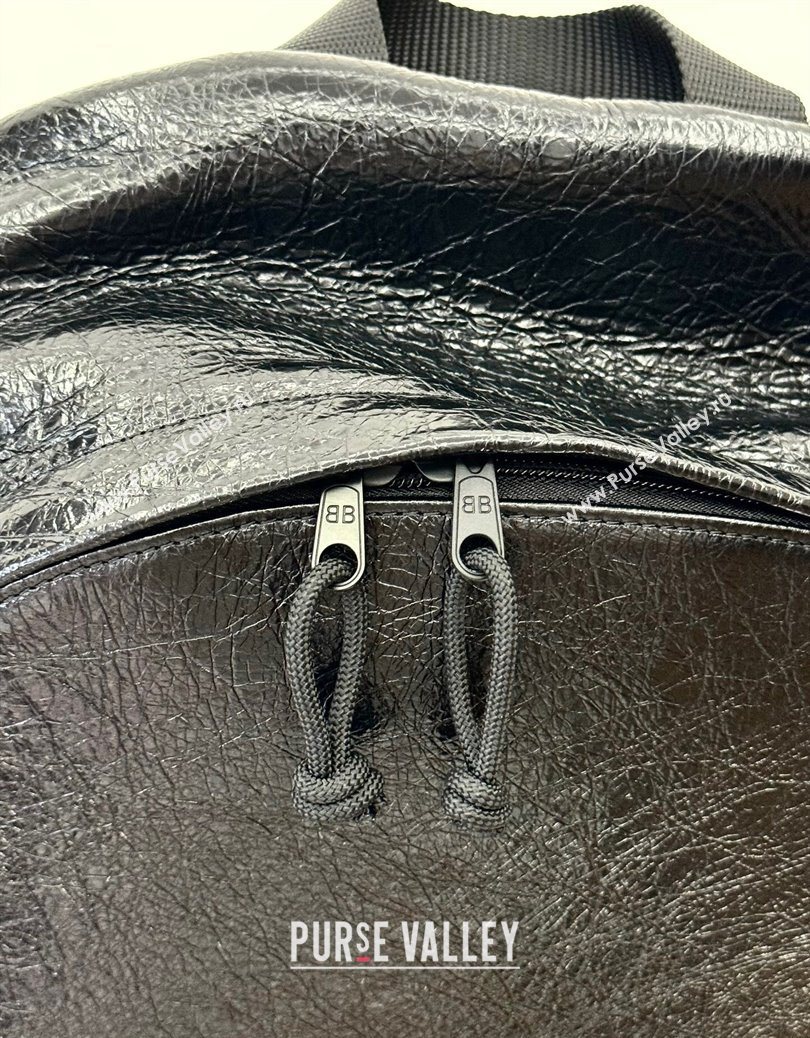 Balenciaga Explorer Backpack Bag in Black Arena Lambskin 2025105A (JM-251120143)