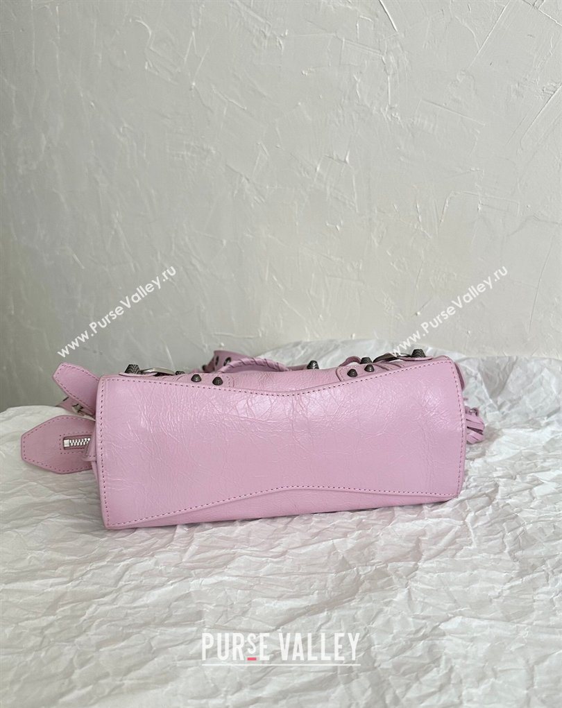 Balenciaga Neo Cagole XS Lambskin Top Handle Bag Dried Rose 2026 700940 (BI-260403039)