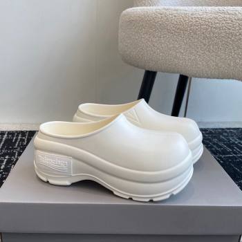 Balenciaga Rubber Mules White 2024 BL0903001 (KL-240903023)