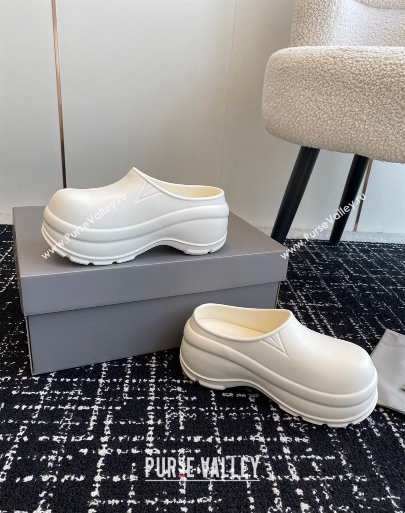 Balenciaga Rubber Mules White 2024 BL0903001 (KL-240903023)