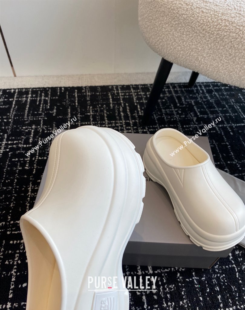 Balenciaga Rubber Mules White 2024 BL0903001 (KL-240903023)