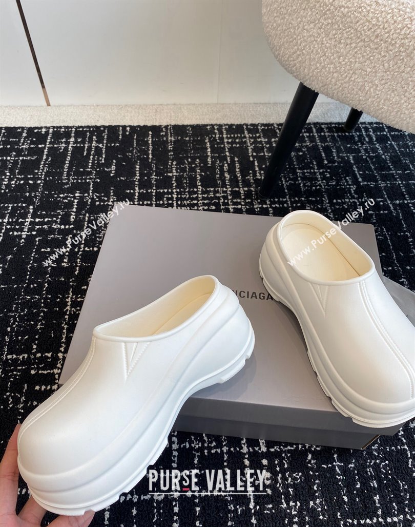 Balenciaga Rubber Mules White 2024 BL0903001 (KL-240903023)