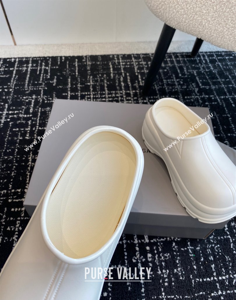 Balenciaga Rubber Mules White 2024 BL0903001 (KL-240903023)