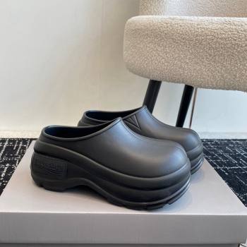 Balenciaga Rubber Mules Black 2024 BL0903001 (KL-240903024)