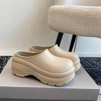 Balenciaga Rubber Mules Beige 2024 BL0903001 (KL-240903025)