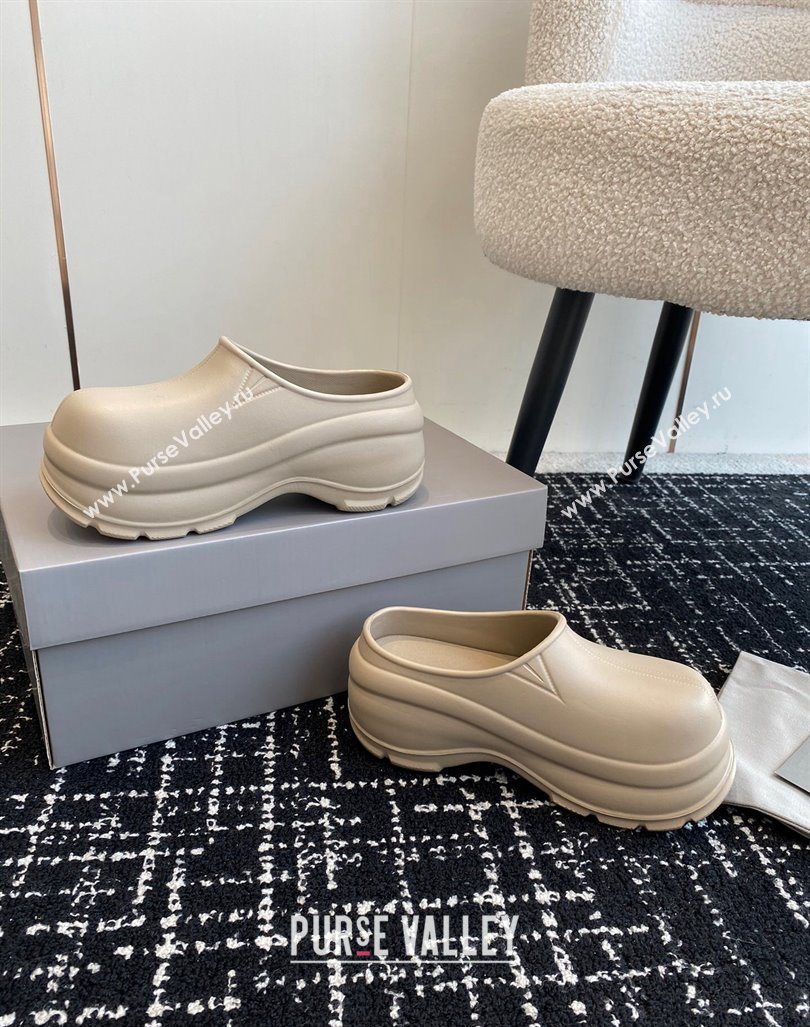 Balenciaga Rubber Mules Beige 2024 BL0903001 (KL-240903025)