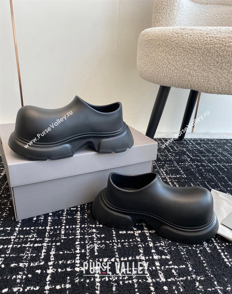 Balenciaga Rubber Mules Black 2024 BL0903002 (KL-240903026)