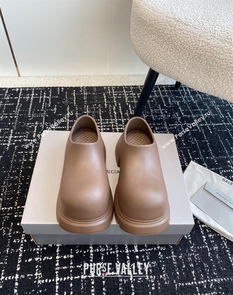 Balenciaga Rubber Mules Light Brown 2024 BL0903002 (KL-240903027)