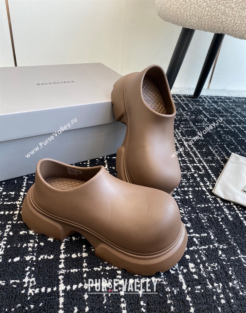 Balenciaga Rubber Mules Light Brown 2024 BL0903002 (KL-240903027)