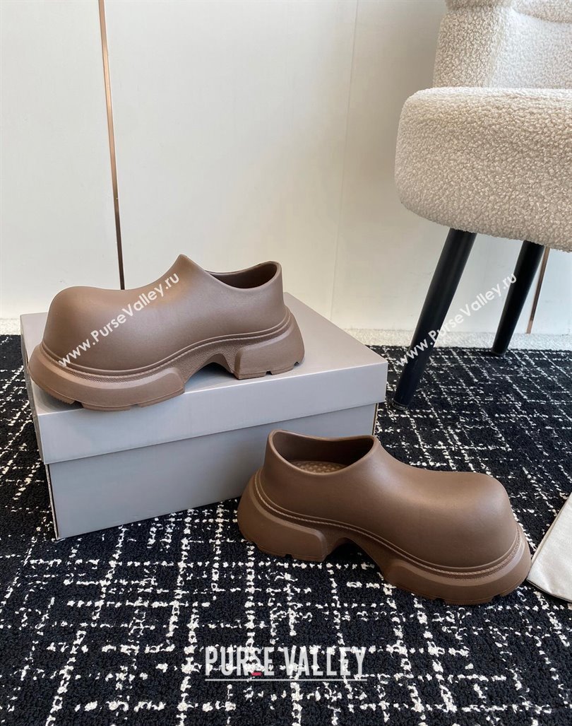 Balenciaga Rubber Mules Light Brown 2024 BL0903002 (KL-240903027)