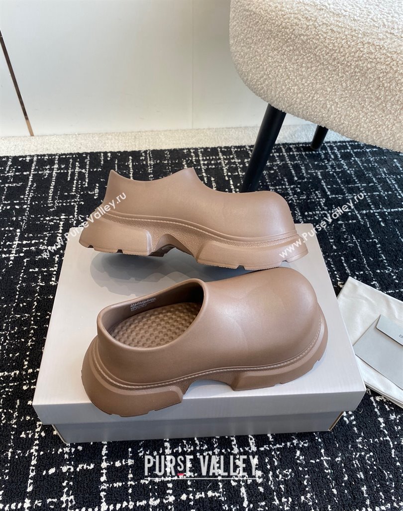 Balenciaga Rubber Mules Light Brown 2024 BL0903002 (KL-240903027)