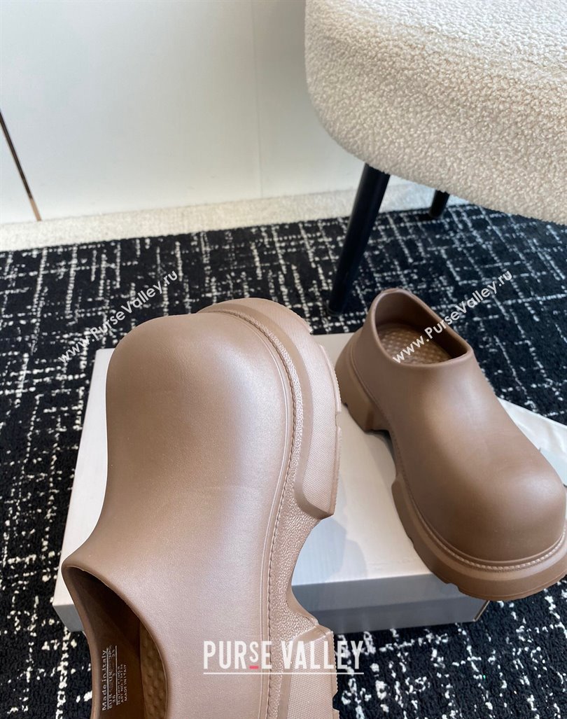 Balenciaga Rubber Mules Light Brown 2024 BL0903002 (KL-240903027)