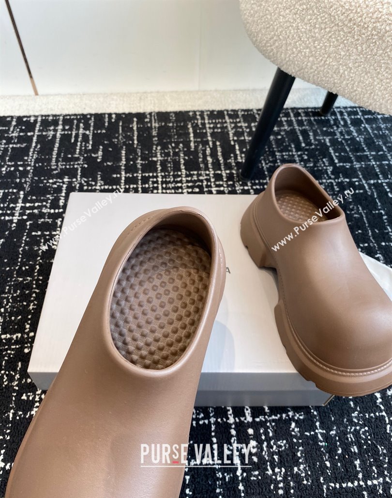 Balenciaga Rubber Mules Light Brown 2024 BL0903002 (KL-240903027)