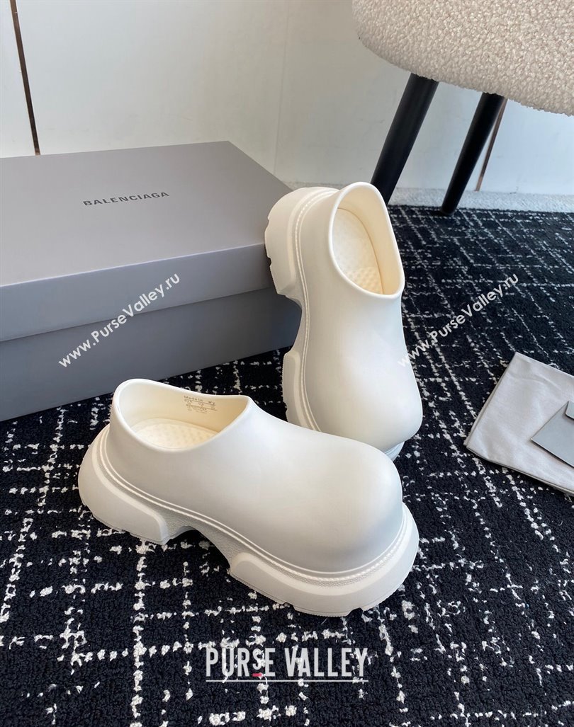 Balenciaga Rubber Mules White 2024 BL0903002 (KL-240903028)