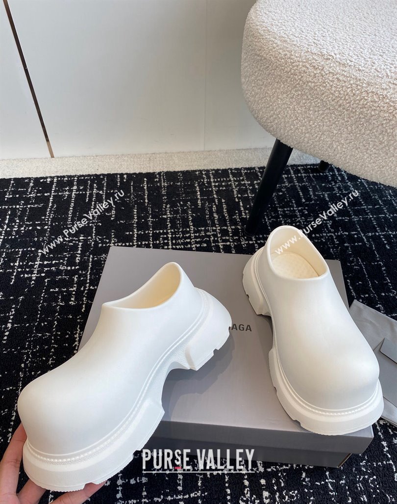 Balenciaga Rubber Mules White 2024 BL0903002 (KL-240903028)