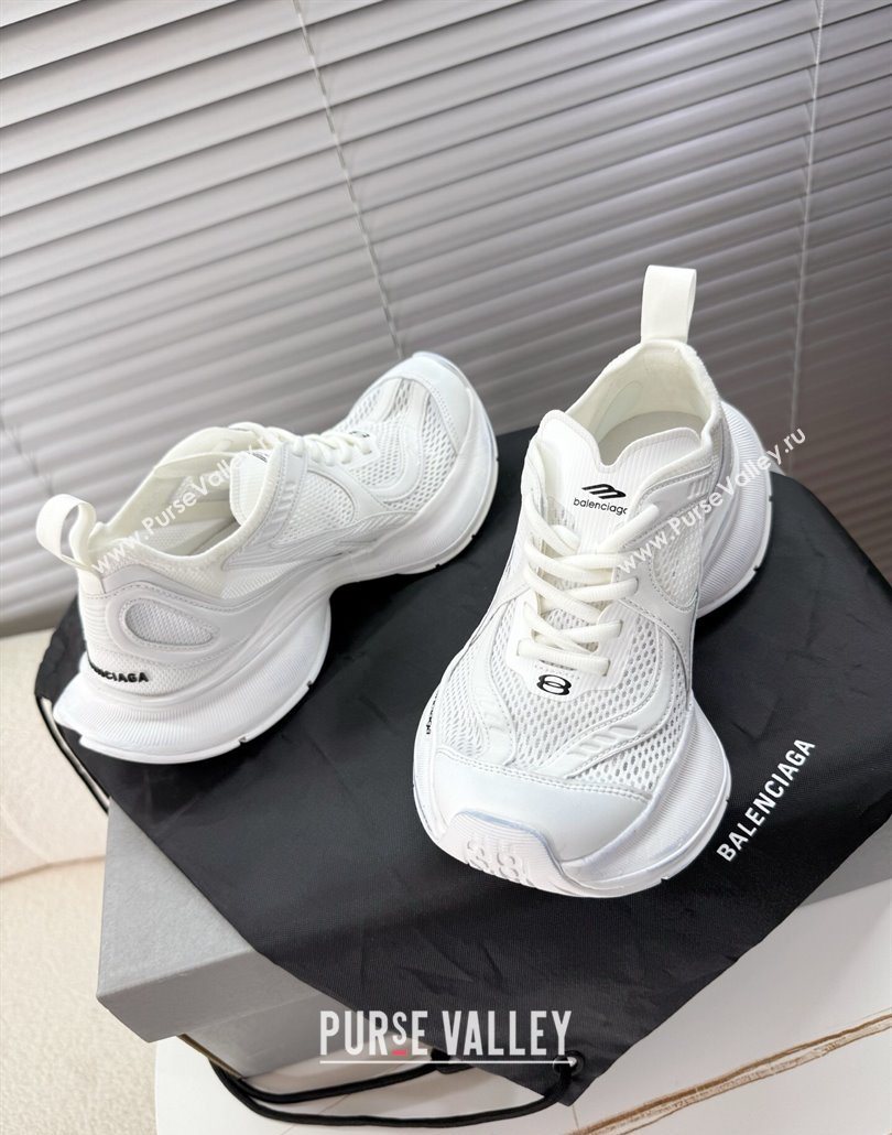 Balenciaga Circuit Sneakers in Mesh White Upper 2025 0604 (MD-250604063)