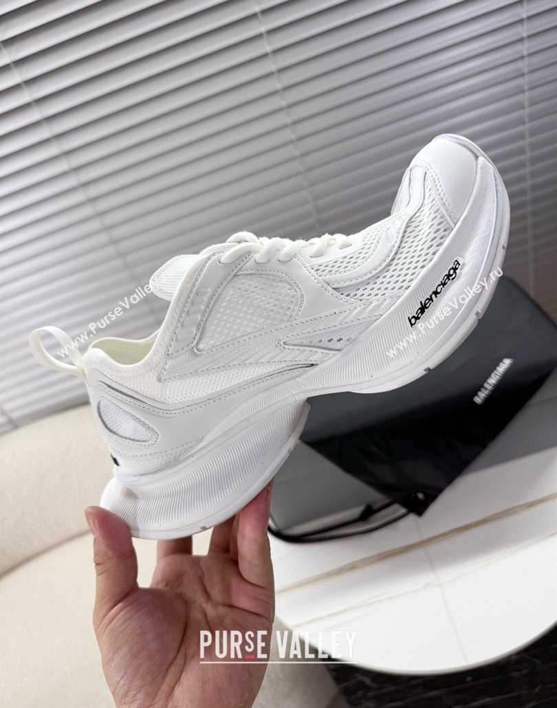 Balenciaga Circuit Sneakers in Mesh White Upper 2025 0604 (MD-250604063)