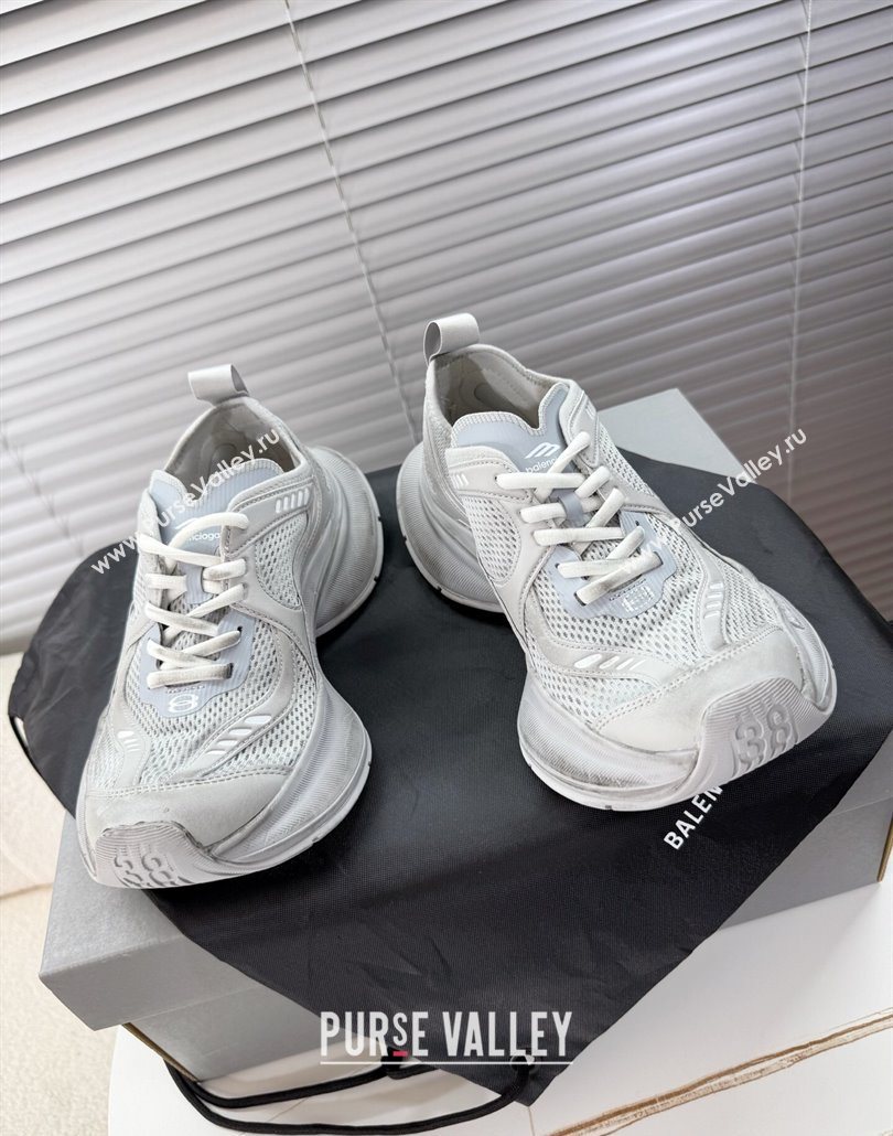 Balenciaga Circuit Sneakers in Mesh Grey Upper 2025 0604 (MD-250604065)