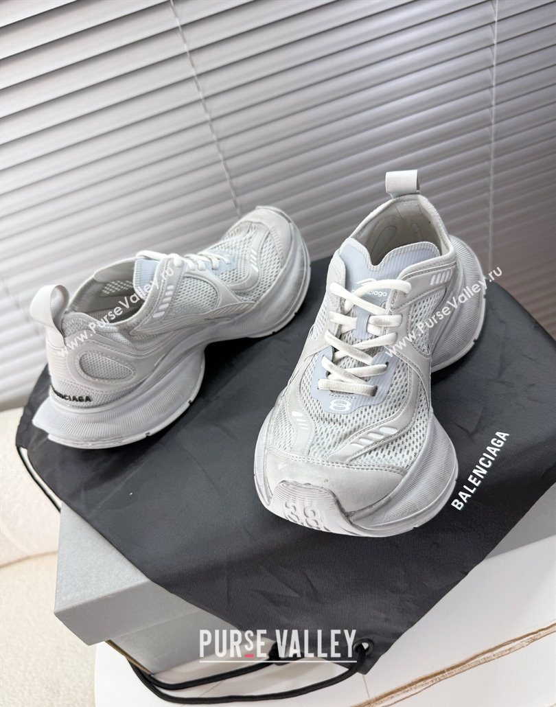 Balenciaga Circuit Sneakers in Mesh Grey Upper 2025 0604 (MD-250604065)