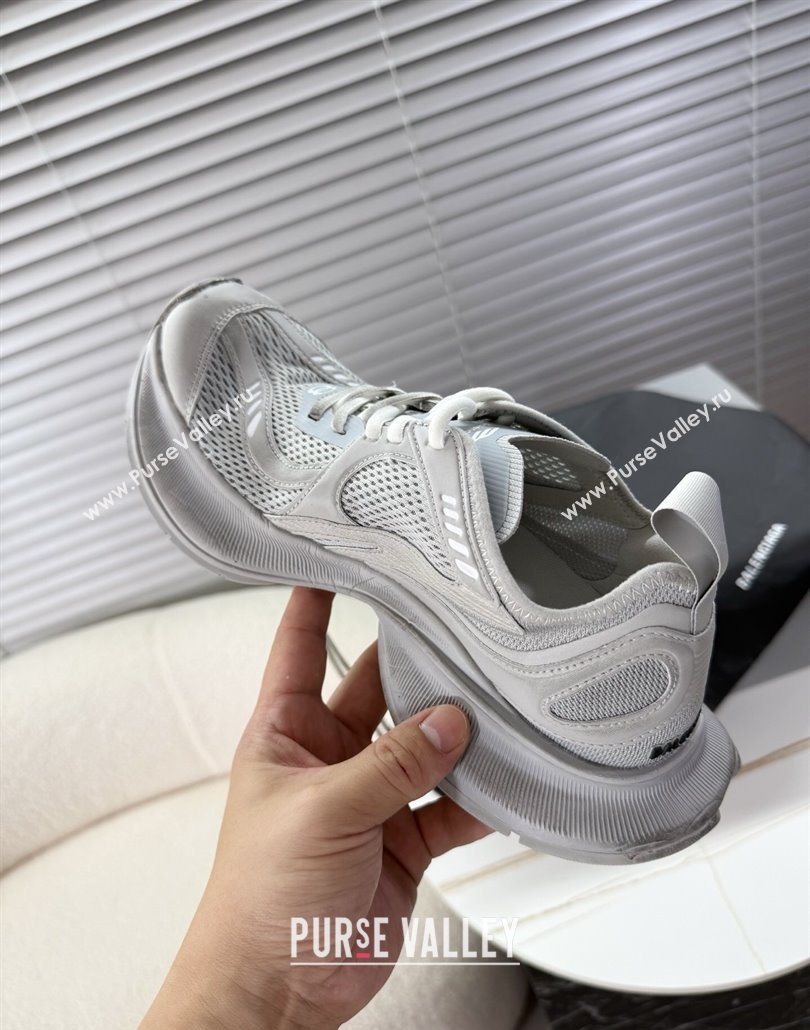 Balenciaga Circuit Sneakers in Mesh Grey Upper 2025 0604 (MD-250604065)