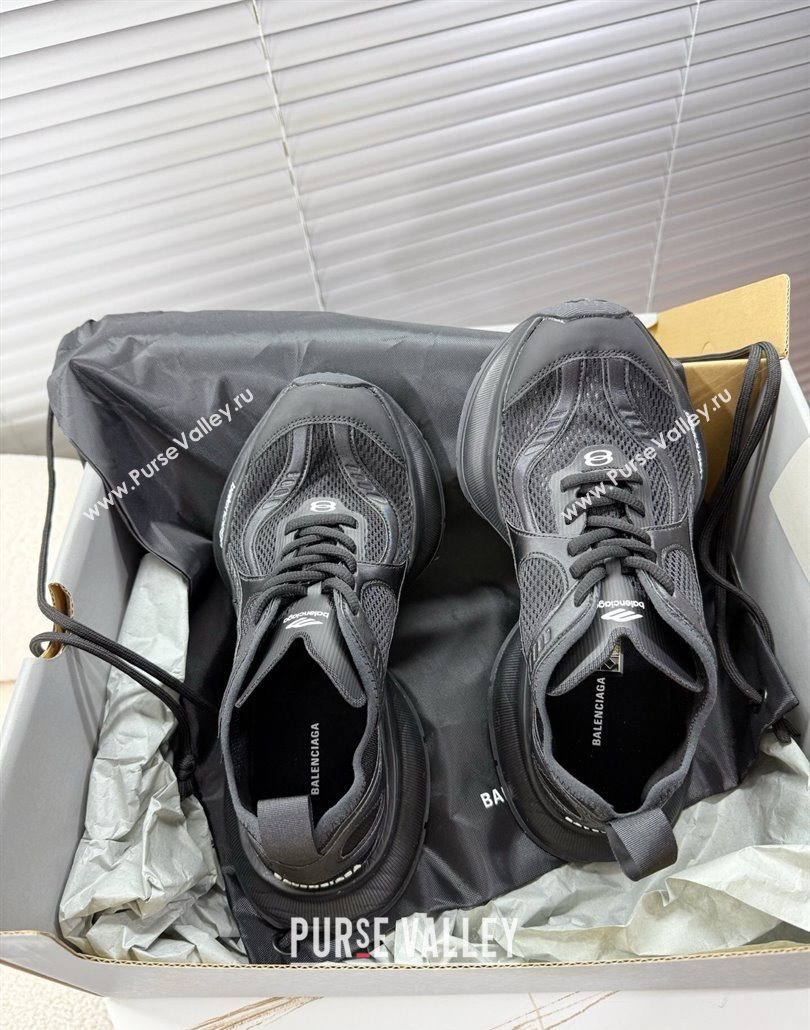 Balenciaga Circuit Sneakers in Mesh Black 2025 0604 (MD-250604066)
