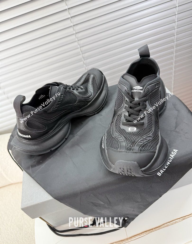 Balenciaga Circuit Sneakers in Mesh Black 2025 0604 (MD-250604066)
