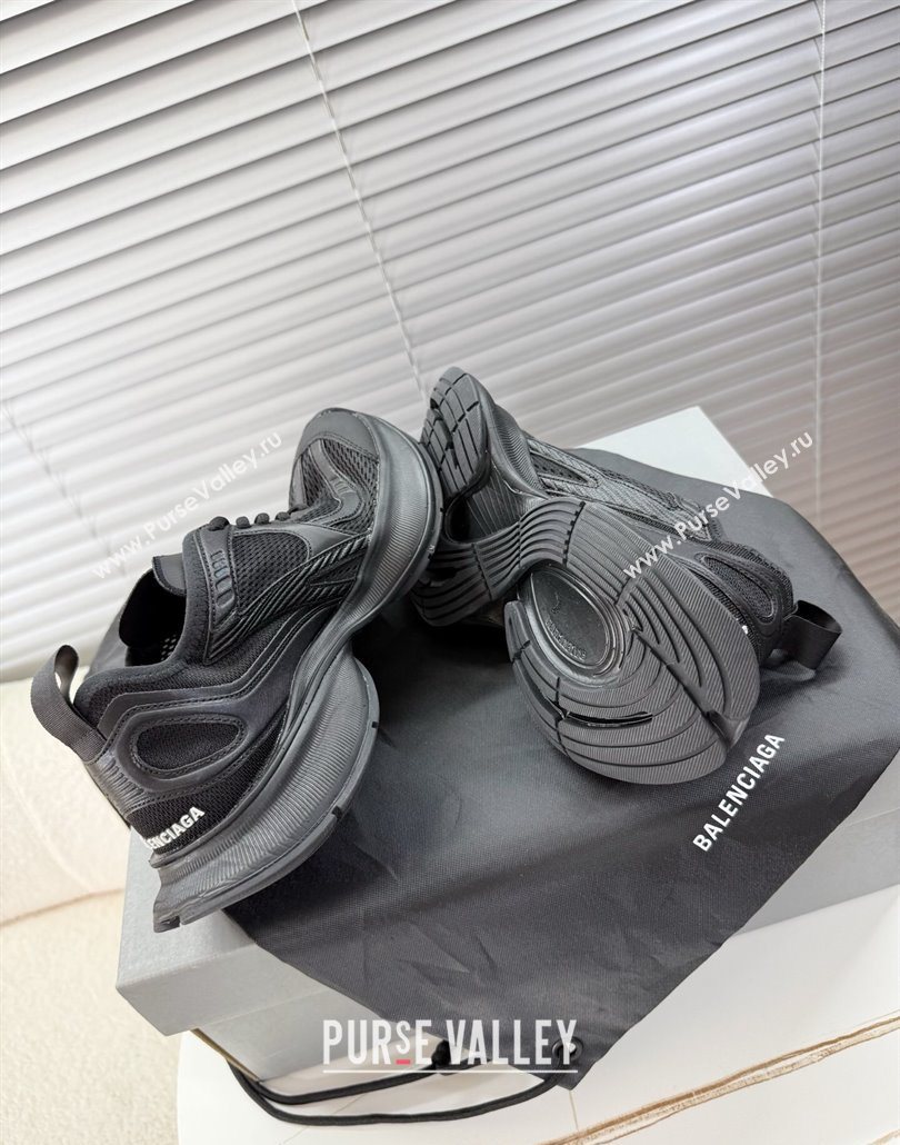 Balenciaga Circuit Sneakers in Mesh Black 2025 0604 (MD-250604066)