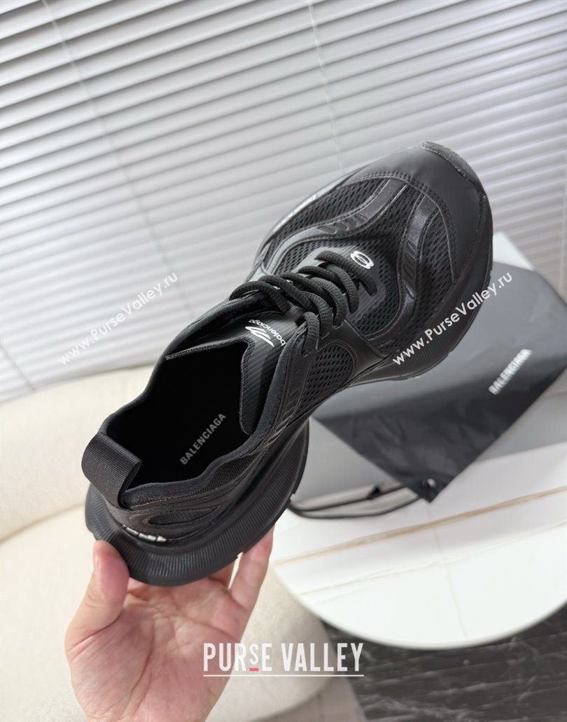 Balenciaga Circuit Sneakers in Mesh Black 2025 0604 (MD-250604066)
