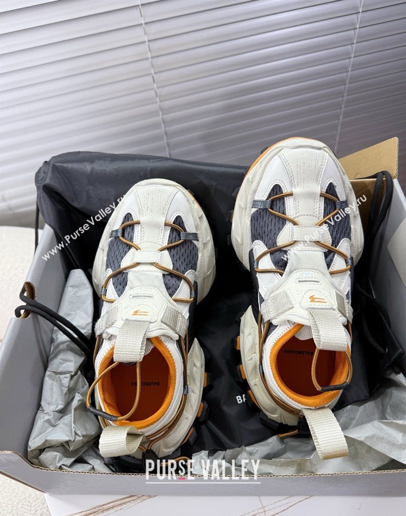 Balenciaga Hike Sneakers in Mesh White 2025 Spring (MD-250604054)