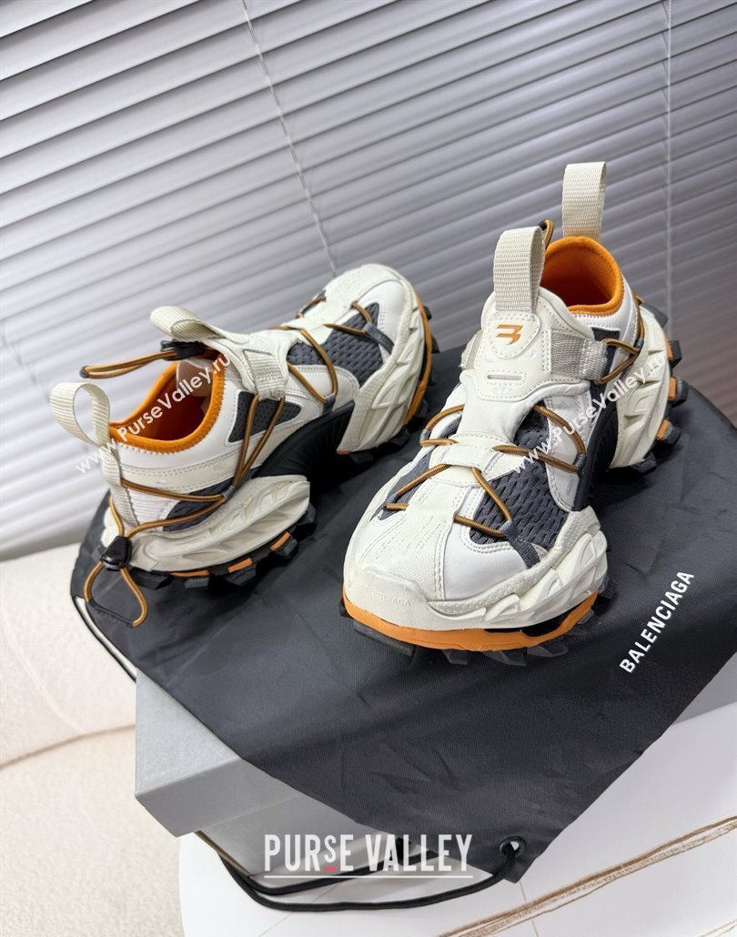 Balenciaga Hike Sneakers in Mesh White 2025 Spring (MD-250604054)