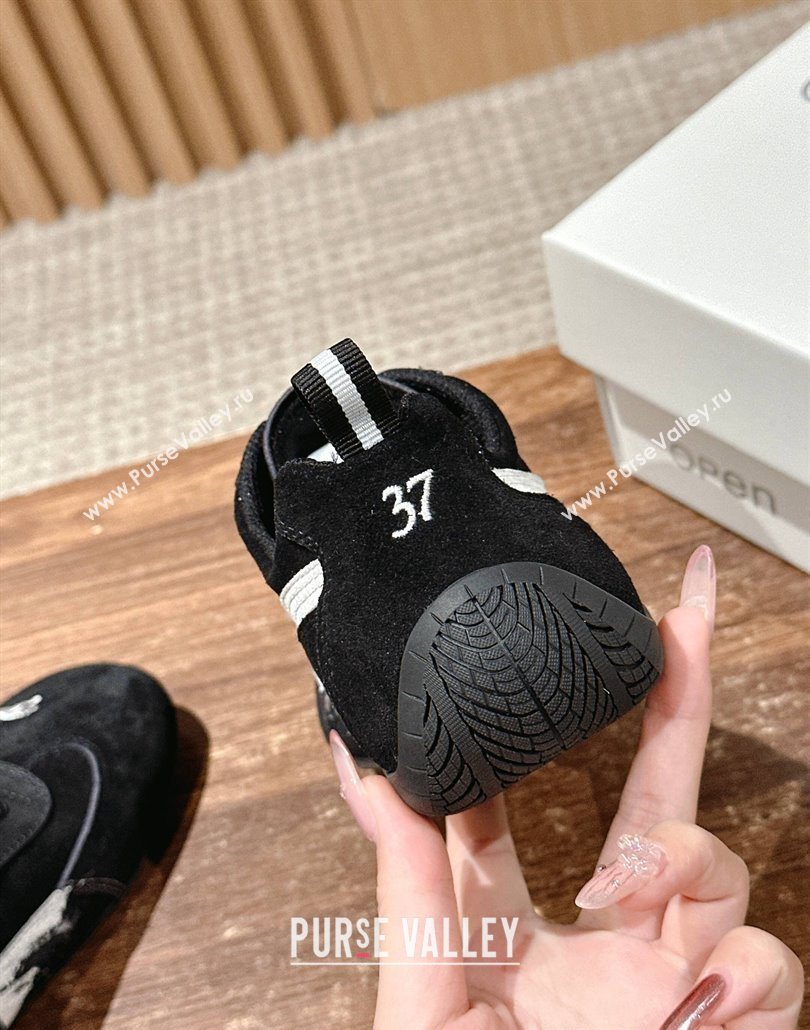 Puma x Balenciaga Winter 25 Runway Sneakers in Suede Black 2025 (HQG-250604067)