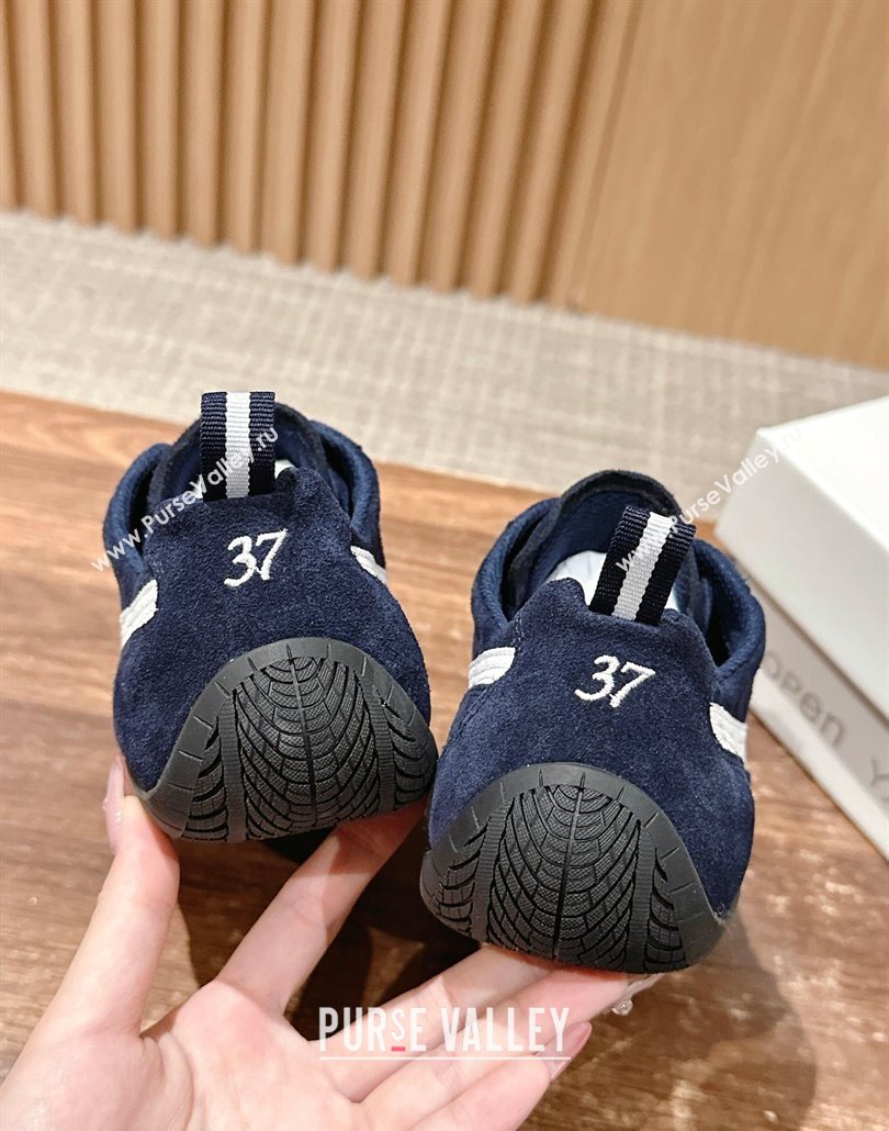 Puma x Balenciaga Winter 25 Runway Sneakers in Suede Blue 2025 (HQG-250604068)