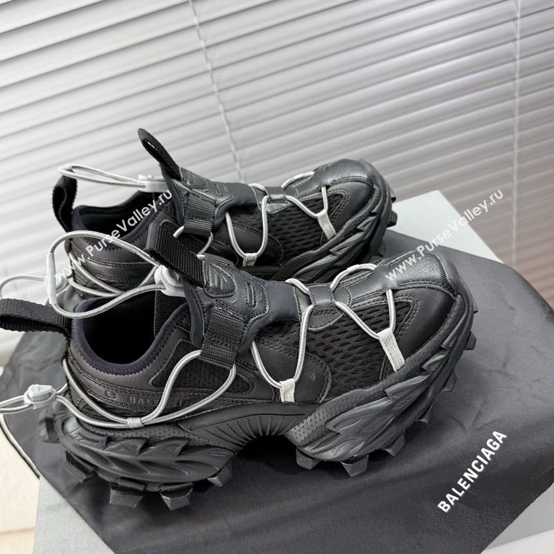 Balenciaga Hike Sneakers in Mesh Black 2025 Spring (MD-250604055)