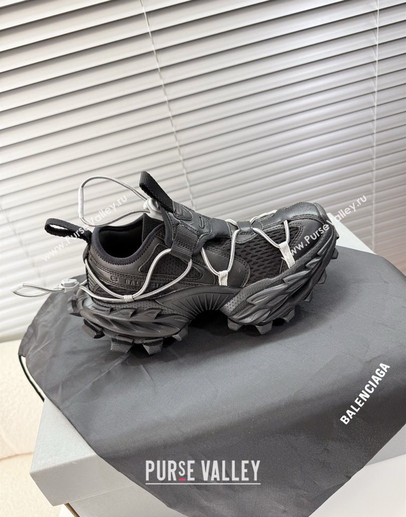Balenciaga Hike Sneakers in Mesh Black 2025 Spring (MD-250604055)