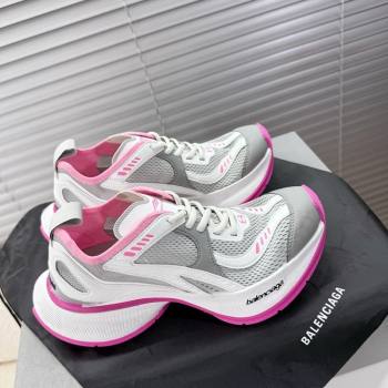 Balenciaga Circuit Sneakers in Mesh Grey/Pink 2025 0604 (MD-250604062)