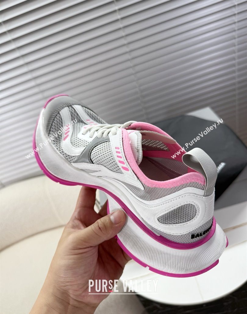 Balenciaga Circuit Sneakers in Mesh Grey/Pink 2025 0604 (MD-250604062)
