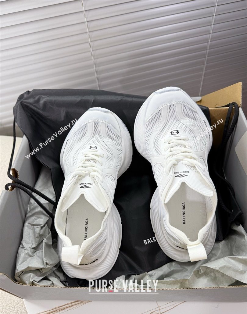 Balenciaga Circuit Sneakers in Mesh White Upper 2025 0604 (MD-250604063)