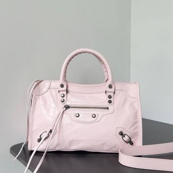Balenciaga Le City Small Bag in Light Pink Arena Storico lambskin 2025 0925 (JM-250926131)