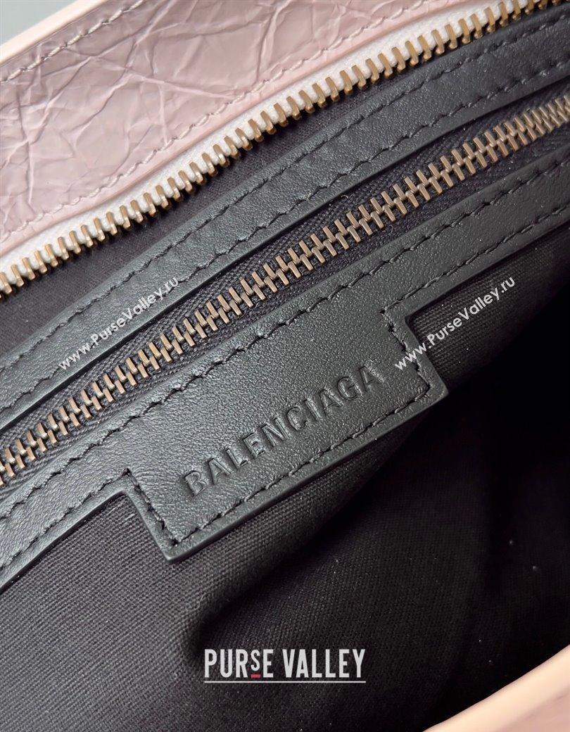 Balenciaga Le City Small Bag in Light Pink Arena Storico lambskin 2025 0925 (JM-250926131)