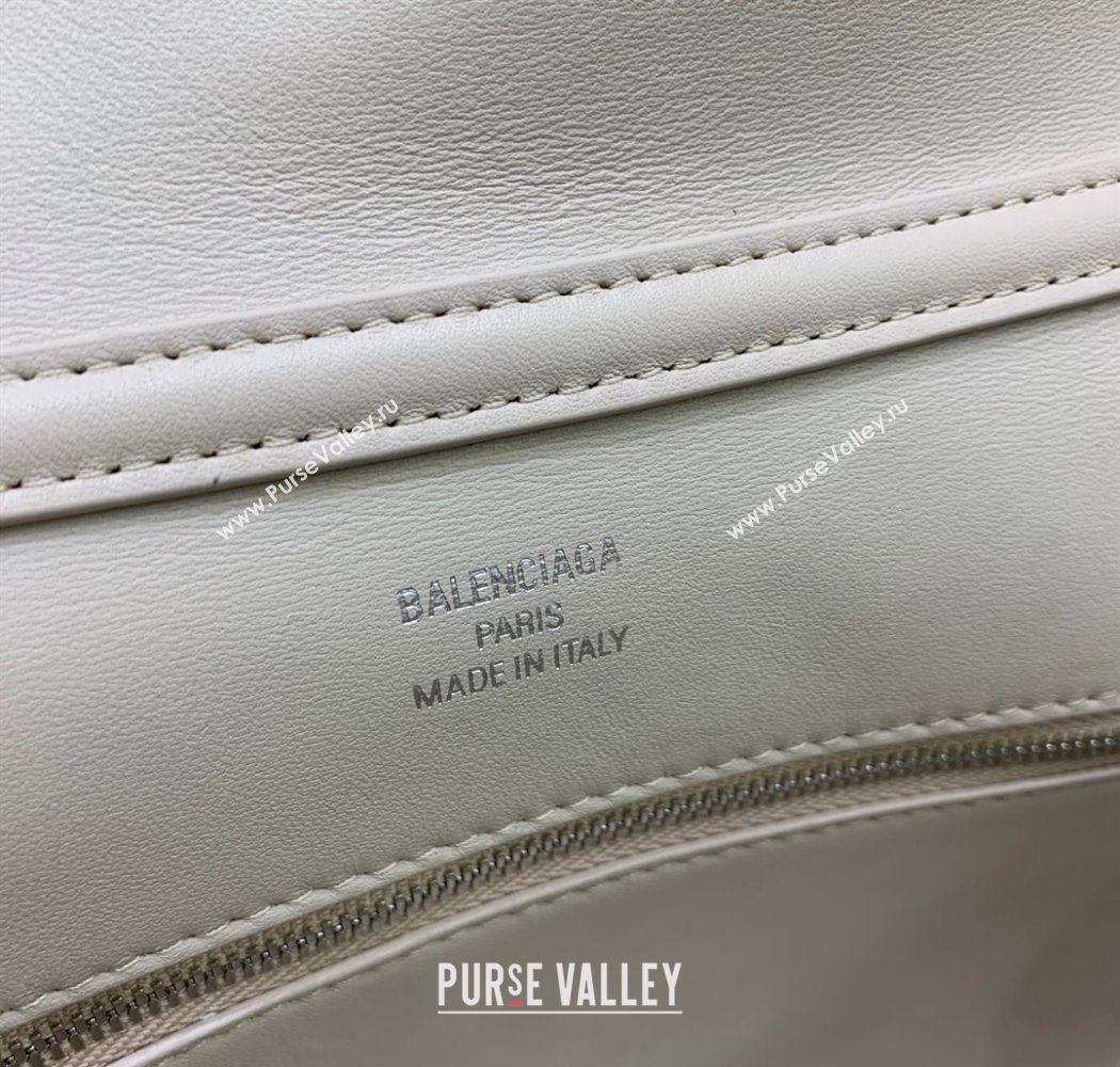 Balenciaga Rodeo Small Handbag in light pink smooth calfskin, aged-silver hardware 2025 78972 (JM-250926092)