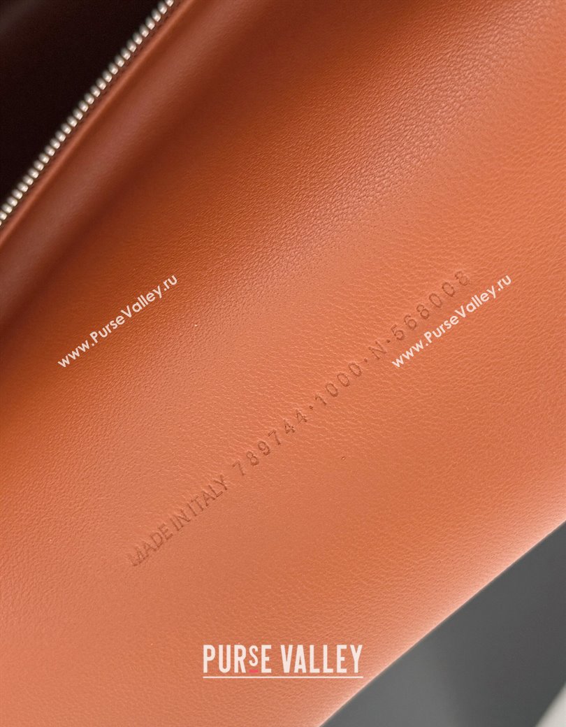 Balenciaga Rodeo Large Handbag in brown yellow smooth calfskin, aged-silver hardware 2025 78972 (JM-250926104)