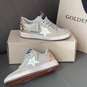 Golden Goose Women Ball Star Sneakers in Glitters with White Star 2025 0429 (MD-250429043)